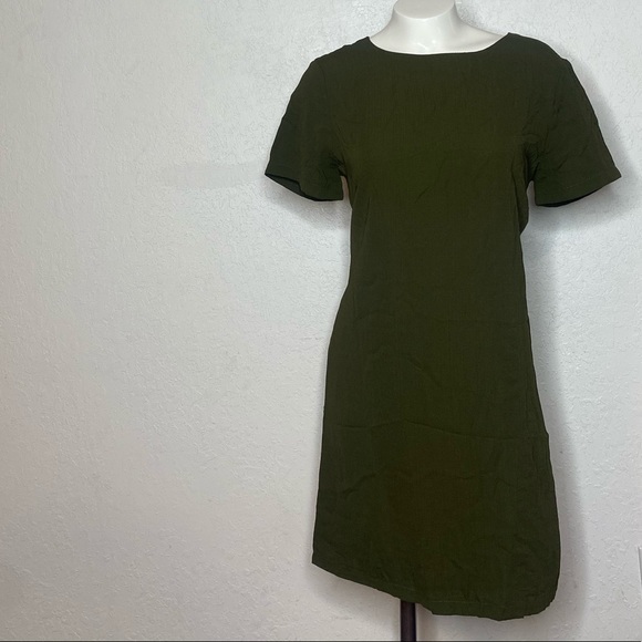 Lulus olive Dress Medium - Picture 7 of 13